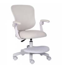 Кресло детское с подставкой для ног  "Sky MG-206", велюр, бежевое, 533156