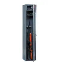 Сейф оружейный AIKO "Чирок 1528", 1500х300х285 мм, 24 кг, на 3 ствола, 2 ключевых замка, Чирок 1525