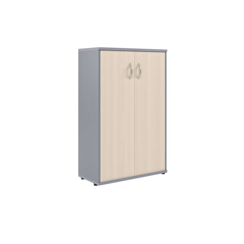 Шкаф с глухими дверьми СТ-2.3 Клен/Металлик 770*365*1200  главное фото