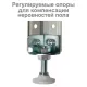 Стеллаж металлический  "MS Plus-200/30-5", 2000х1000х300 мм, 5 полок, регулируемые опоры, 291108, S241BR163502. Фото товара с разных ракурсов.